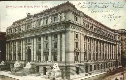 New York City New Custom House / New York /