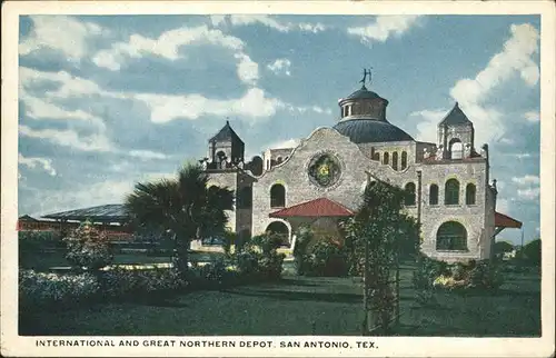 San Antonio Texas International and Great Northern Depot Kat. San Antonio