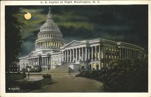 Washington DC The United States Capitol Kat. Washington