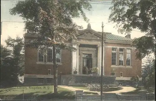 Kingston New York Library Kat. Kingston