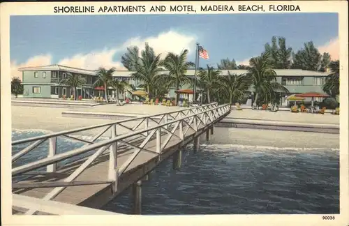 Florida Shoreline Apartments and Motel Madeira Beach Kat. Florida