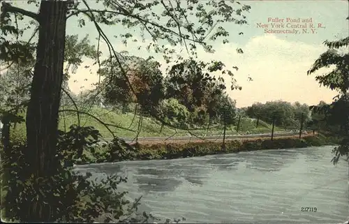 Schenectady Fuller Pond and New York Central RR Kat. Schenectady