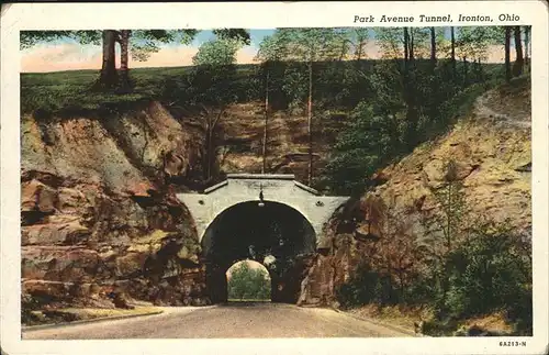 Ironton Ohio Park Avenue Tunnel Kat. Ironton