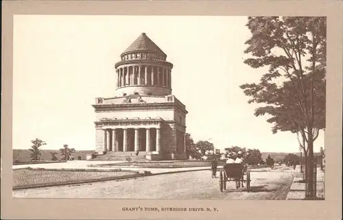 New York City Grants Tomb   Riverside Drive / New York /