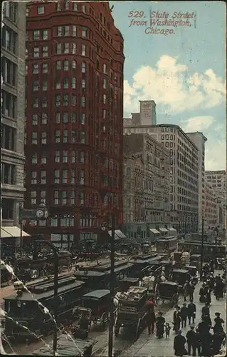 Chicago Heights State Street from Washington Kat. Chicago Heights