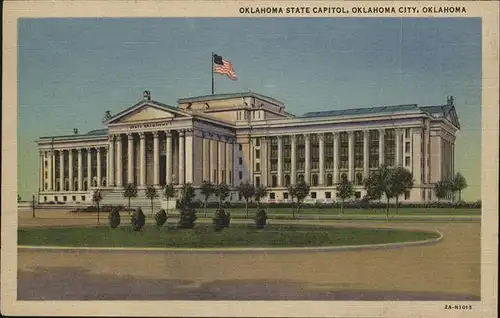 Oklahoma City Oklahoma State Capitol Kat. Oklahoma City