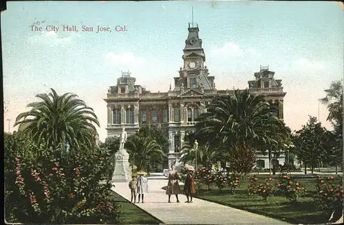 San Jose California The City Hall Kat. San Jose