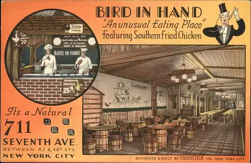 New York City Bird in Hand   Southern Fried Chicken / New York /