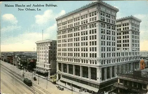New Orleans Louisiana Maison Blanche and Auduboa Buildings Kat. New Orleans