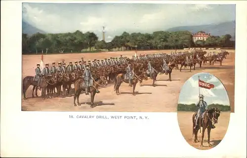 New York City 18. Cavalry Drill   West Point / New York /