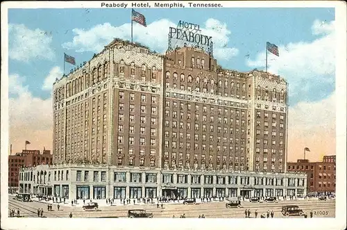 Memphis Tennessee Hotel Peabody Kat. Memphis
