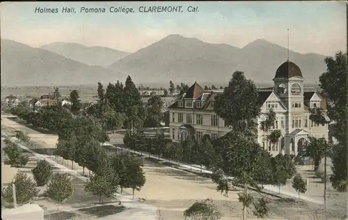 Claremont California Holmes Hall Pomona College Kat. Claremont