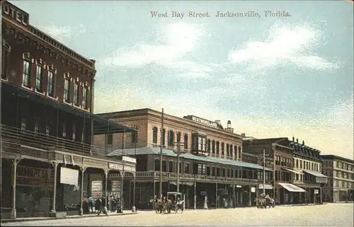 Jacksonville Florida West Bay Street Kat. Jacksonville