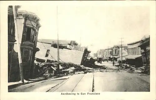 San Francisco California Erdbeben in San Francisco Kat. San Francisco