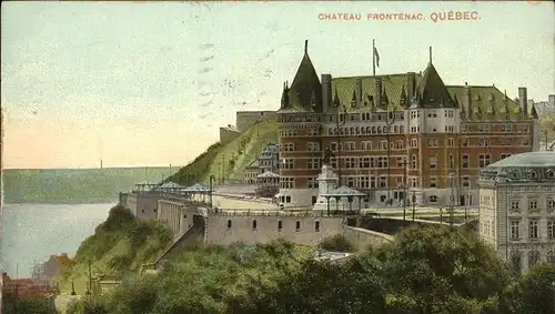 Quebec Chateau Frontenac Kat. Quebec