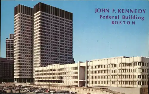 Boston Massachusetts John F. Kennedy Federal Building Kat. Boston