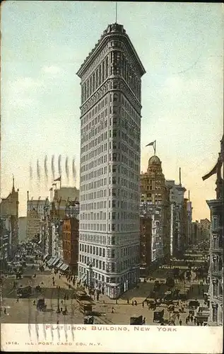 New York City Flat Iron Building  / New York /