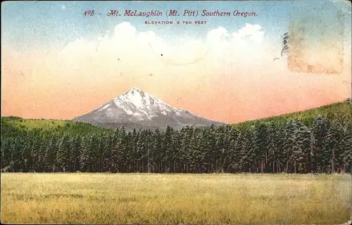 Portland Oregon Mount McLaughlin Kat. Portland