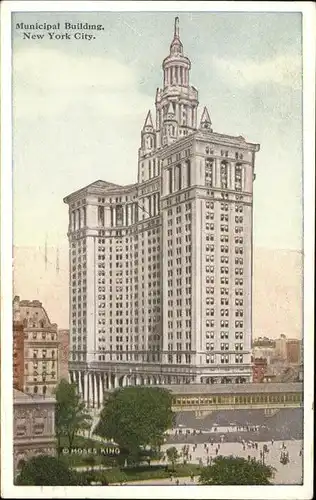 New York City Municipal Building / New York /