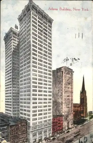 New York City Adams Building / New York /