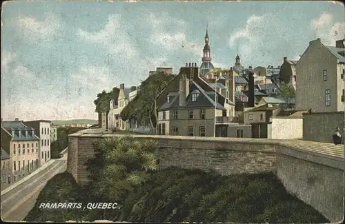 Quebec Ramparts Kat. Quebec