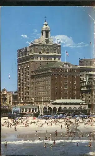 Atlantic City New Jersey The Shelburne Hotel Strand baden Kat. Atlantic City