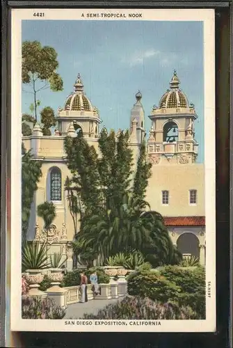 San Diego California Exposition Kat. San Diego