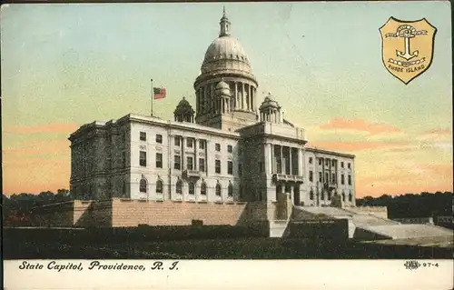 Providence Rhode Island Stato Capitol Kat. Providence