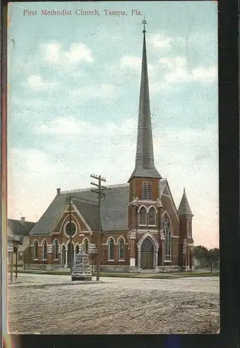 Tampa Florida First Methodist Church Kat. Tampa