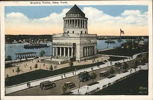 New York City Grants Tomb Autos Schiffe / New York /