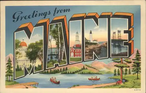 Maine  Kat. Maine