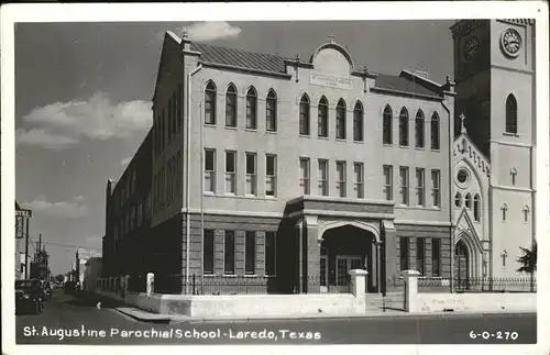 Laredo Texas St. Augustine Parochial School Kat. Laredo