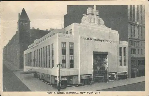 New York City New Airlines Terminal / New York /