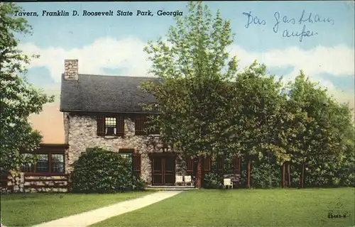 Georgiana Tavern Franklin D. Roosevelt State Park Kat. Georgiana