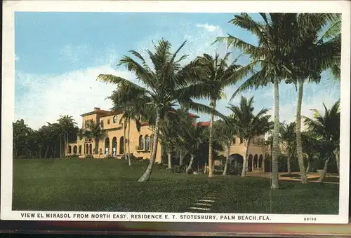 Palm Beach Residence E.T. Stotesbury Kat. Palm Beach