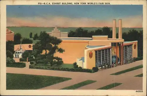 New York City Exhibit Building Worlds Fair 1939 / New York /