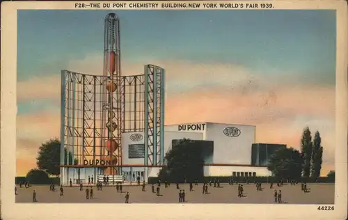 New York City Du Pont Chemistry Building Wolds Fair 1939 / New York /