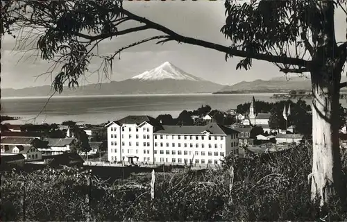 Puerto Varas Vista panoramica con Volcan Osorno Kat. Puerto Varas