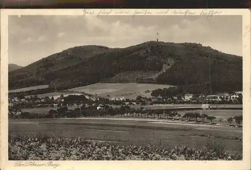 wz77710 Loebau Sachsen Loebauer Berg Turmwirtschaft Martin Proft Kategorie. Loebau Alte Ansichtskarten