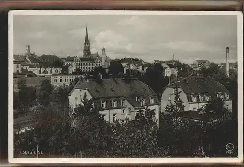 wz78419 Loebau Sachsen Teilansicht Kategorie. Loebau Alte Ansichtskarten