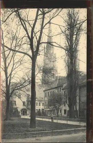 wz78421 Loebau Sachsen Promenaden-Strasse Kategorie. Loebau Alte Ansichtskarten