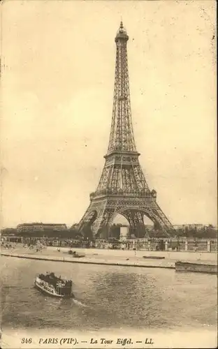 Eiffelturm La Tour Eiffel Paris  Kat. Paris