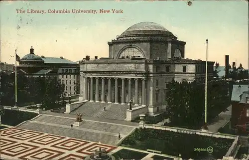 Bibliothek = Library Library Columbia University