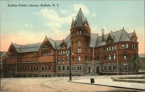 Bibliothek = Library Buffalo Public Library