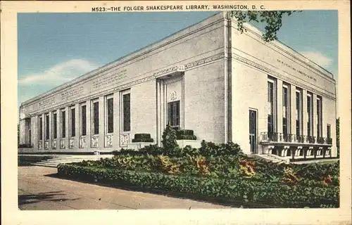 Bibliothek = Library Folger Shakespeare Library