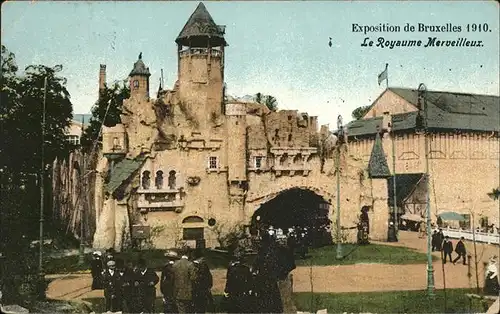 Exposition Bruxelles 1910 Royaume Merveilleux / Expositions /