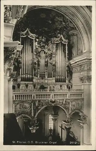 Kirchenorgel St Florian Bruckner Orgel Kat. Musik