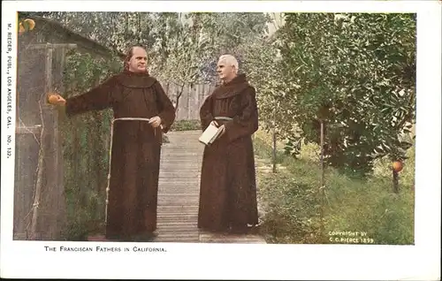 Moenche Franciscan Fathers in California Kat. Religion