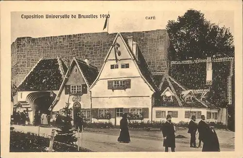 Exposition Bruxelles 1910 Cafe / Expositions /