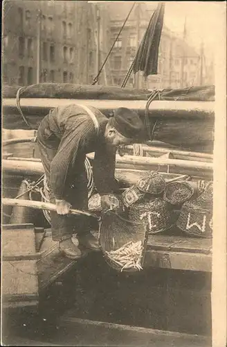 Fischerei Fischer Kat. Handwerk